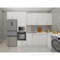 Professional Designs Custom White Solid Wood Kitchen Cabinet